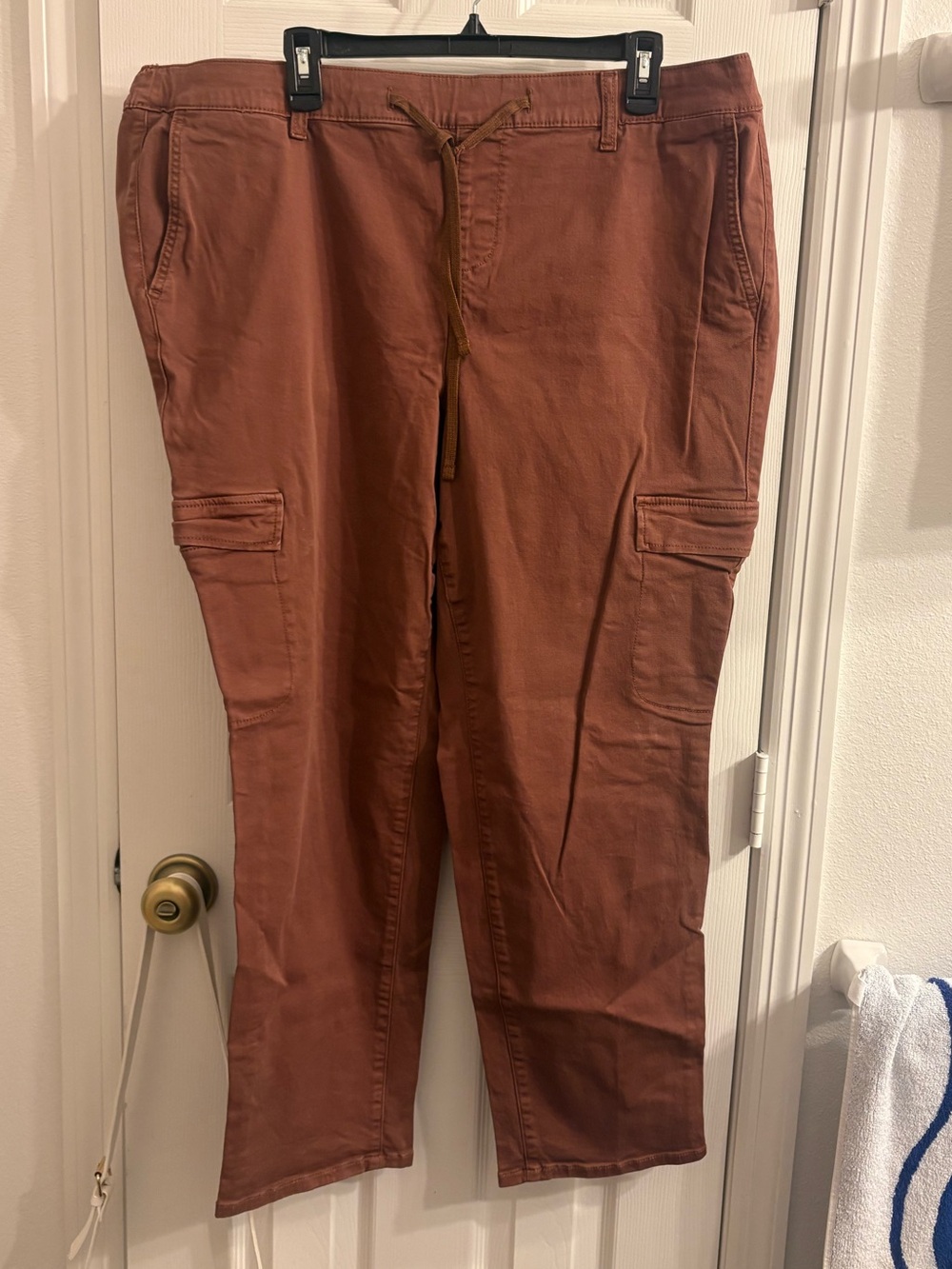 torrid Woman’s Brick Red Cargo Drawstring Pants